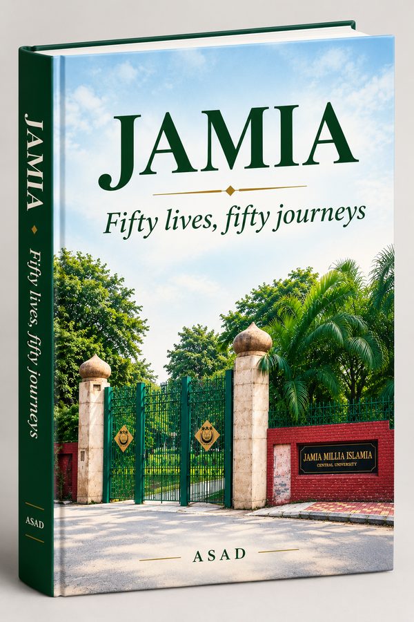 Jamia: Fifty lives, fifty journeys, a book by Asad